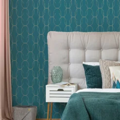 Superfresco Colours Eternity Teal Wallpaper -Home Improvement 13991883 1265003726515572