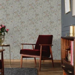 Superfresco Easy Birds Of A Feather Fern Wallpaper -Home Improvement 13991890 5565003726477397