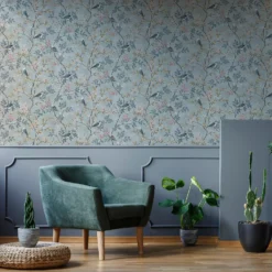 Superfresco Easy Birds Of A Feather Denim Wallpaper -Home Improvement 13991891 1305003726770263