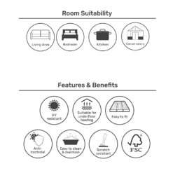 EGGER HOME Brown Berdal Oak 7mm Laminate Flooring -Home Improvement 13999086 4525014868539896