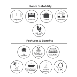 EGGER HOME Toscolano Tobacco 10mm Laminate Flooring -Home Improvement 13999096 1665014868405736