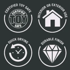 Rust-Oleum Painters Touch Matt Paint Black - 250ml -Home Improvement 14606448 1745053507781247