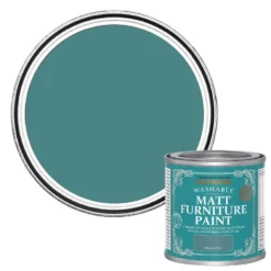 Rust-Oleum Matt Furniture Paint Peacock Suit - 125ml